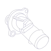 Engine Coolant Thermostat wire drawing